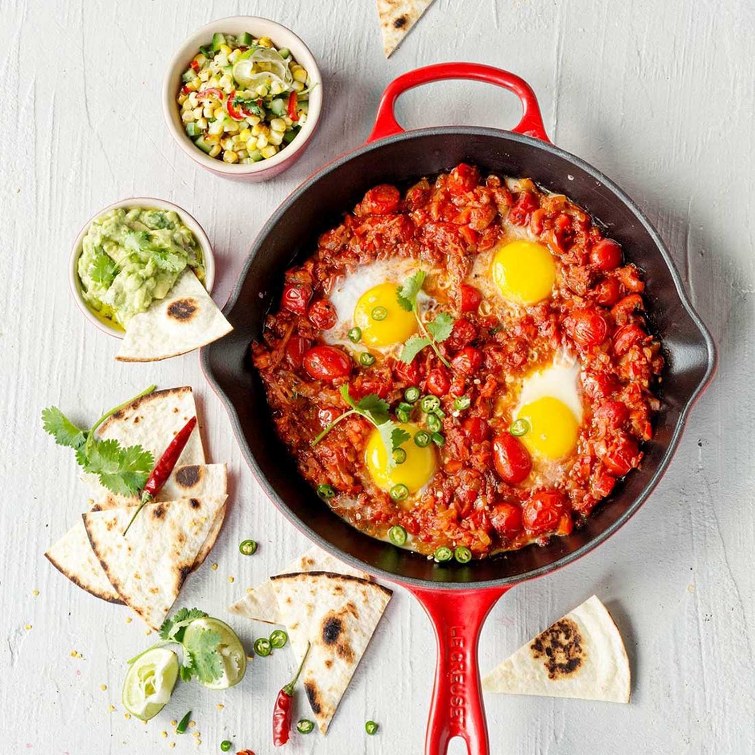 Le Creuset Cerise Iron Skillet