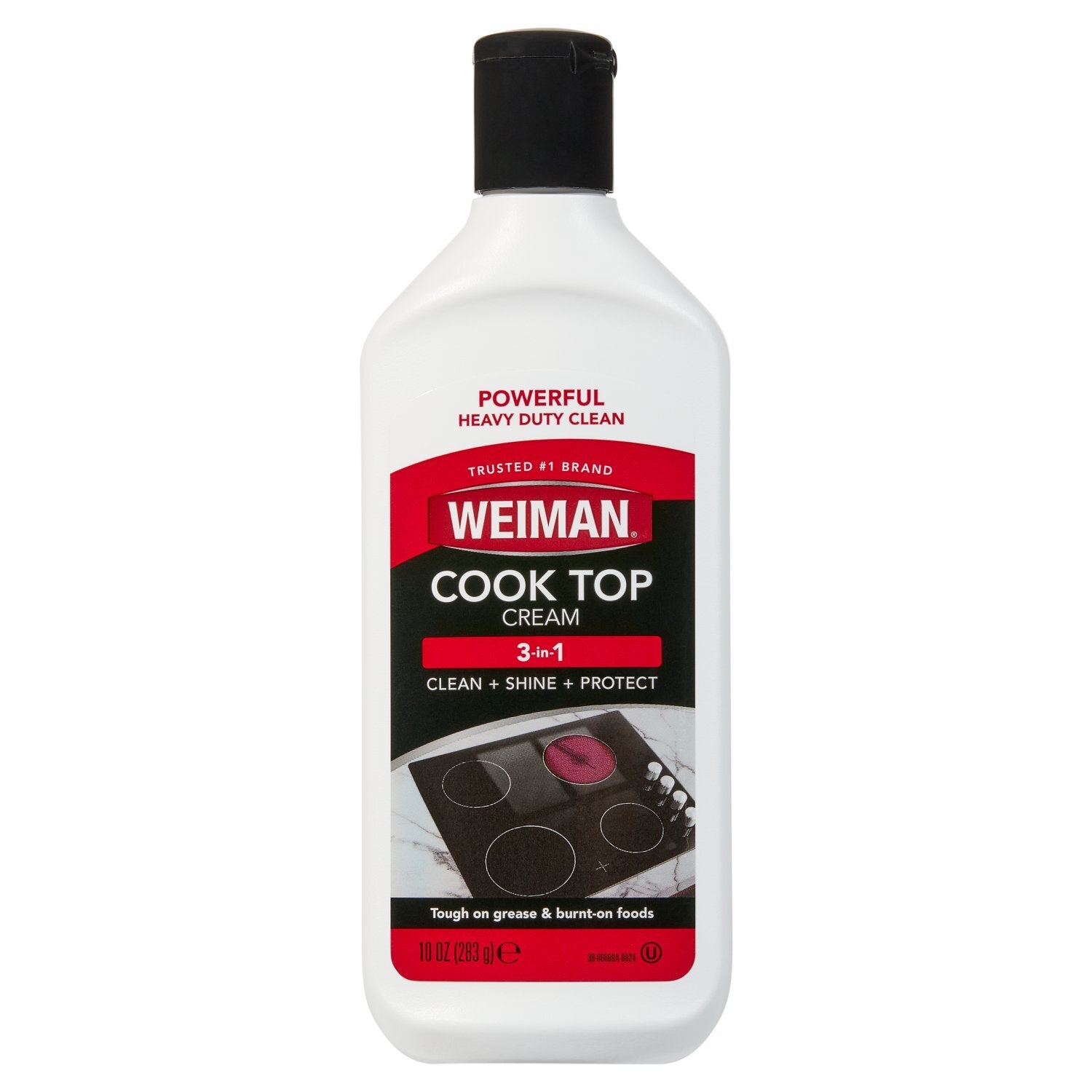 Weiman Glass Cook Top Heavy Duty Cleaner & Polish - 10 oz