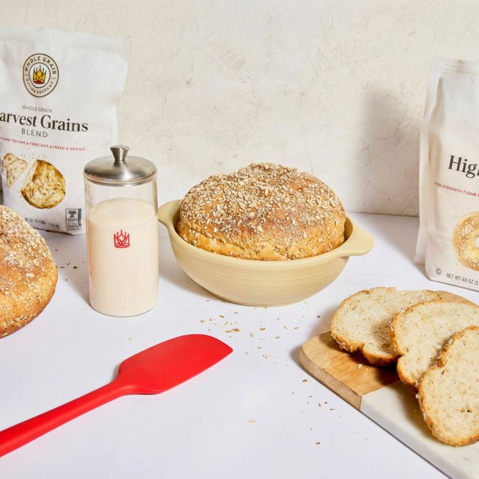 King Arthur Baking Petite Glass Sourdough Crock