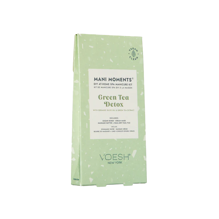 Voesh Mani Moments Revitalizing At-Home Manicure Kit – Green Tea Detox