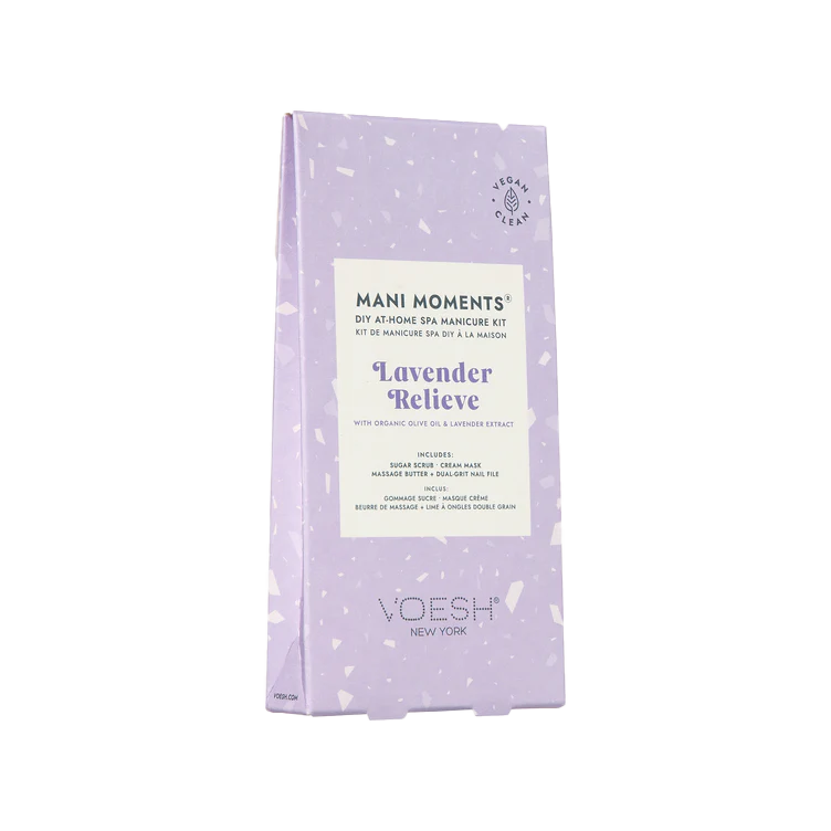 Voesh Mani Moments Revitalizing At-Home Manicure Kit – Lavender Relieve