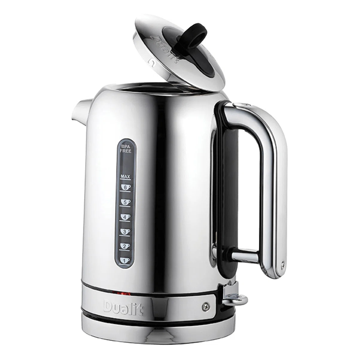 Dualit Classic Quiet Boil Electric Kettle – Polished Stainless Steel – 57 oz