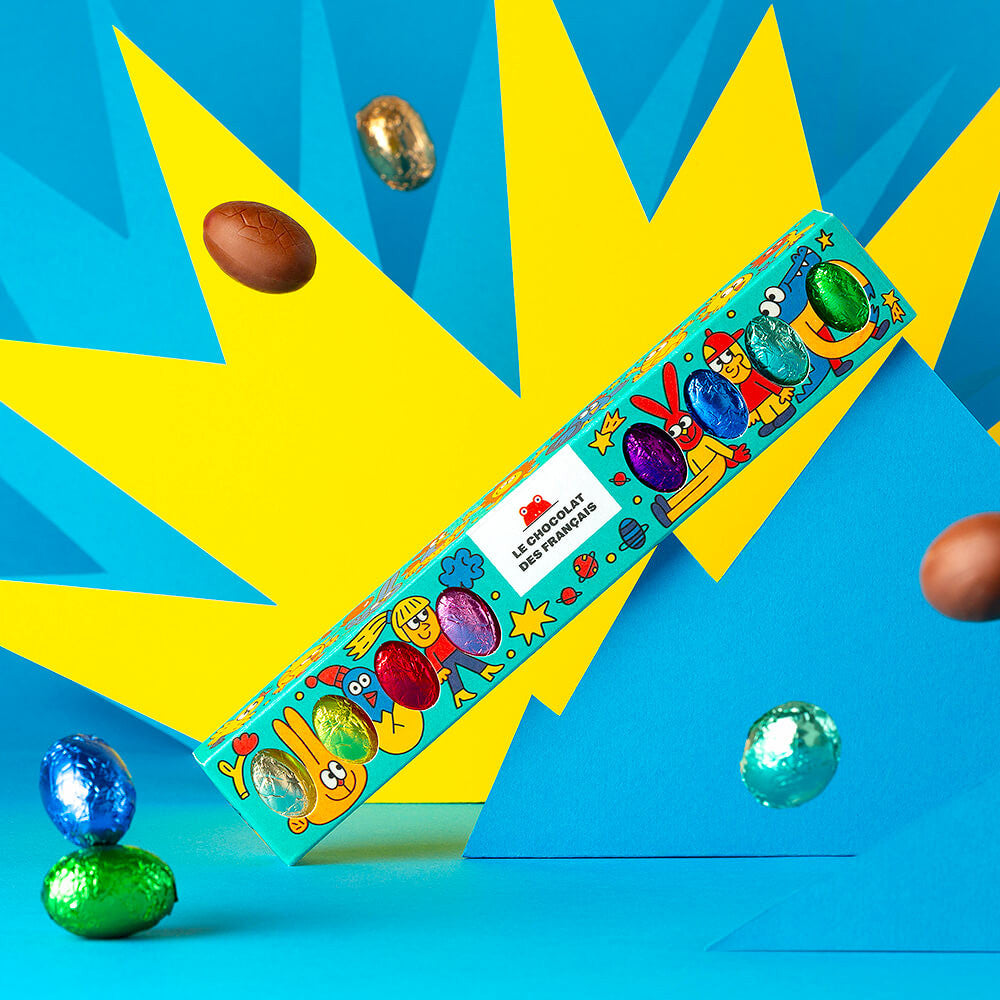 Le Chocolat des Francais Easter Eggs – Pack of 10 **