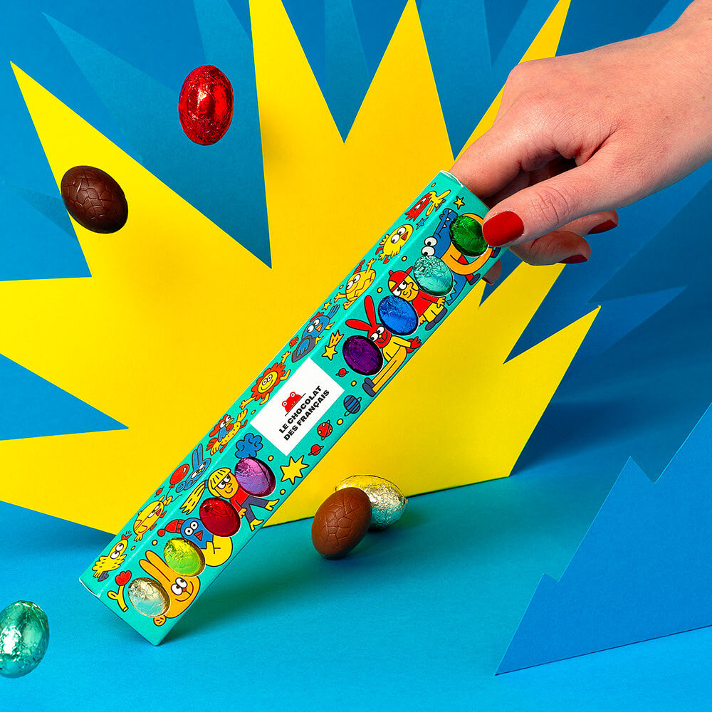 Le Chocolat des Francais Easter Eggs – Pack of 10 **