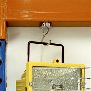 Magnetic Swivel Hook – Pull Capacity 65lb – .5" x 1.5"