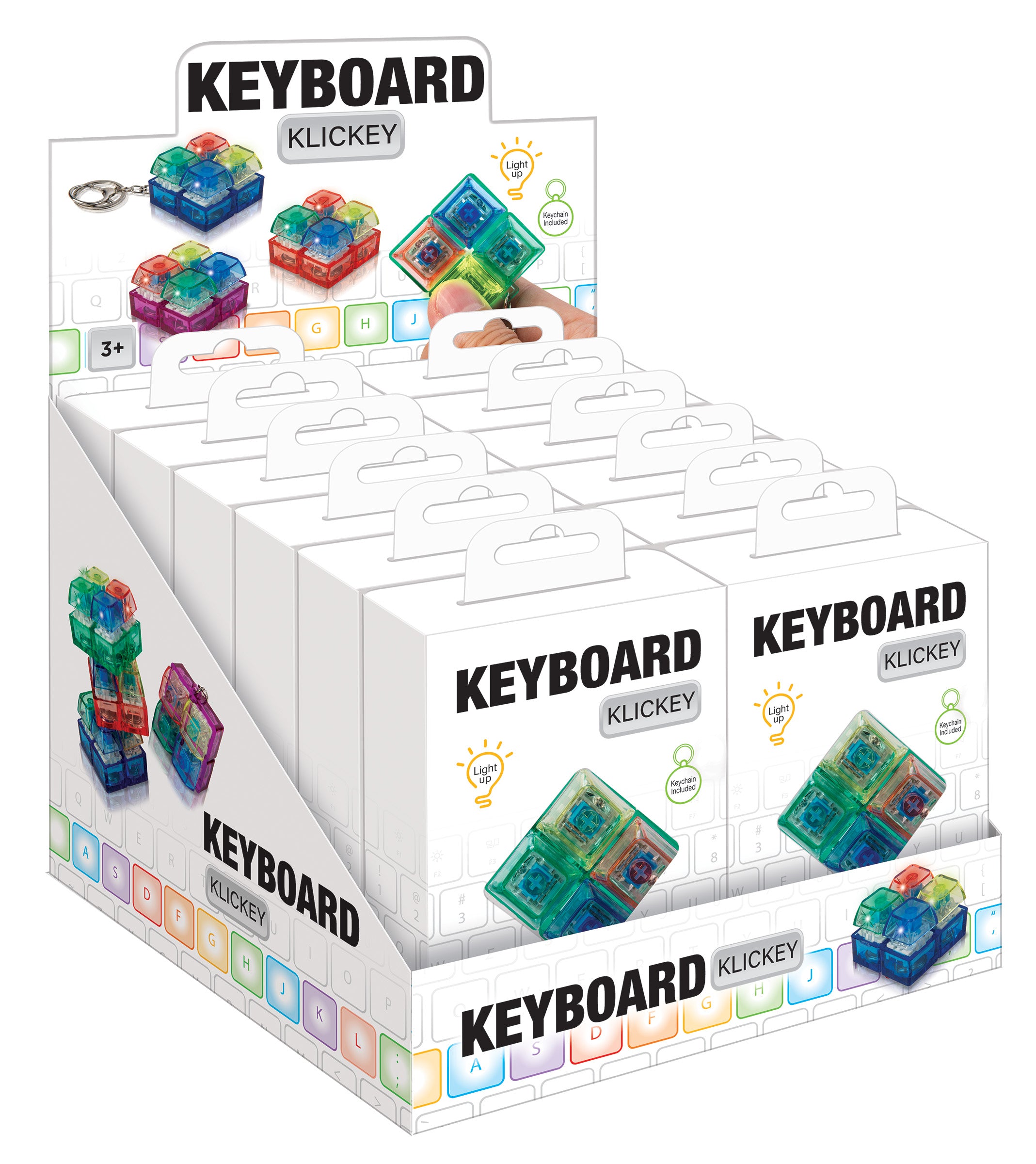 Juguete Inquieto Teclado Click – Arcoíris