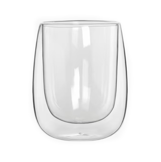 Bialetti Verona Double Wall Glasses – 250 Ml – Set of 2