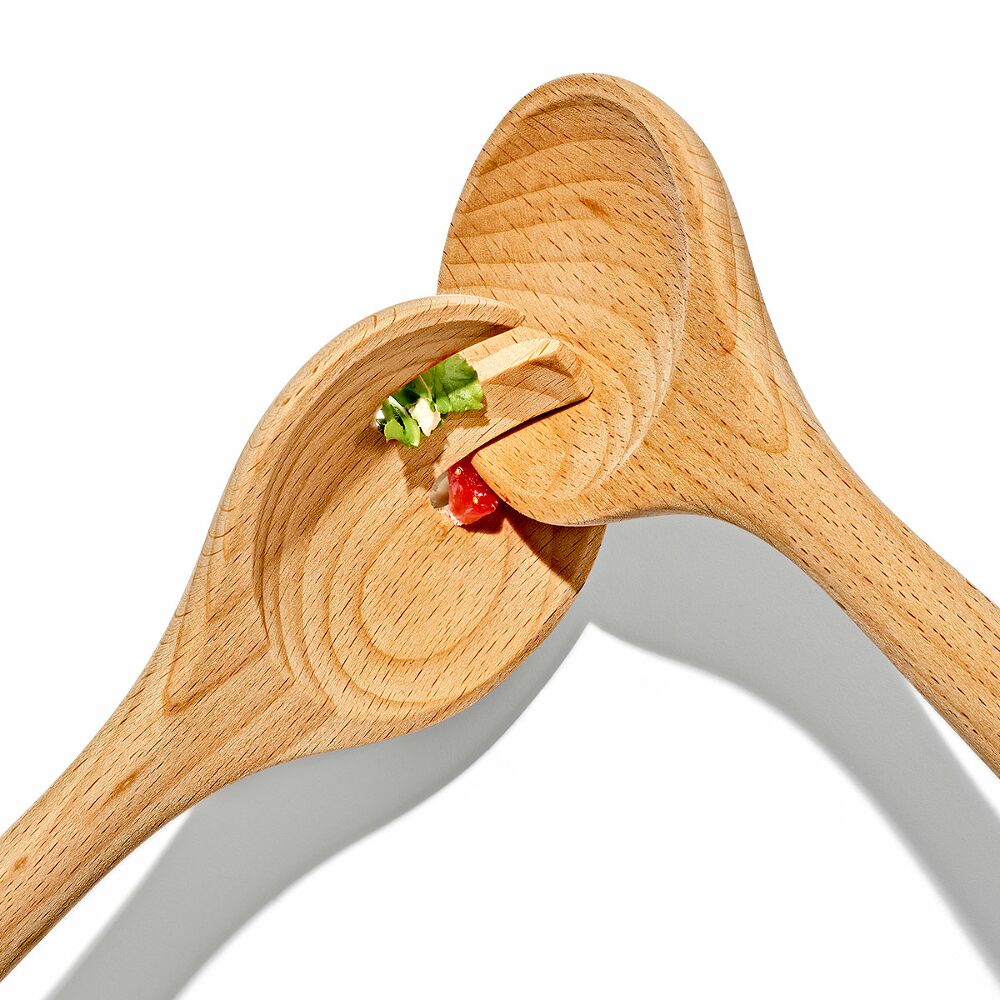 OXO Beechwood Salad Servers – 2-Piece Set