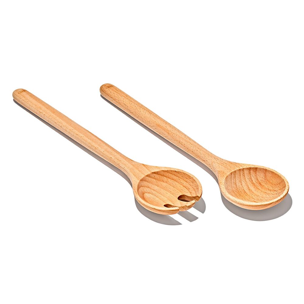 OXO Beechwood Salad Servers – 2-Piece Set