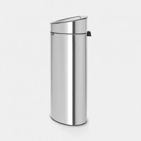 Brabantia Touch Bin – Matt Steel Fingerprint Proof – 40L - 10.5G - LOCAL UPPER EAST SIDE DELIVERY ONLY