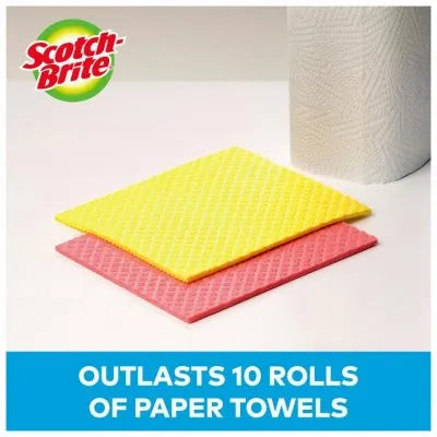 Scotch-Brite Sponge Cloths – 2 Pack