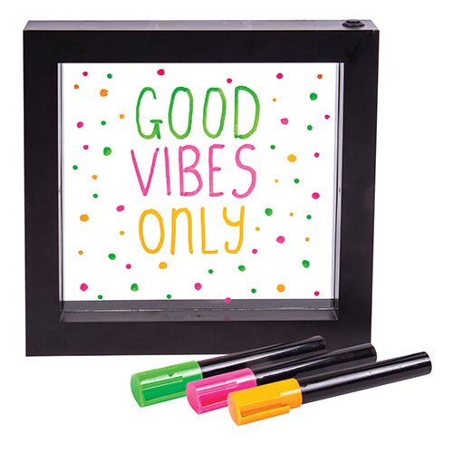 Light Up Neon Message Frame