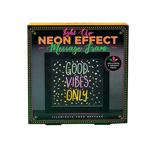 Light Up Neon Message Frame
