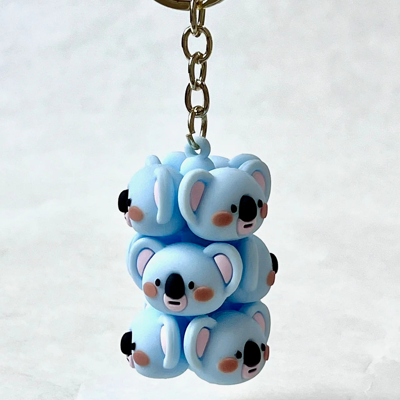 Silly Animals Koala Family Key Charm