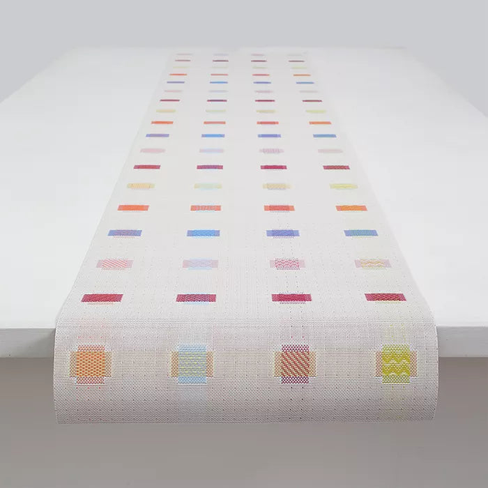 Chilewich Sampler Table Runner – Multi – 14in x 72in