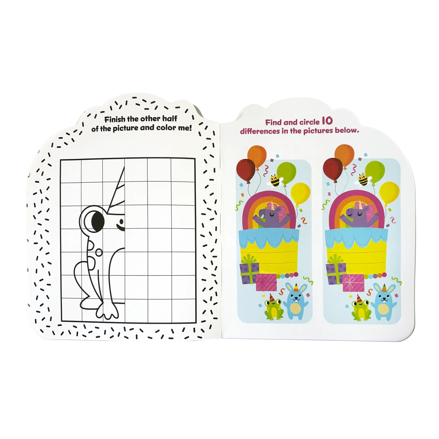 Ooly Playful Pages Activity Book - Unicorn Party