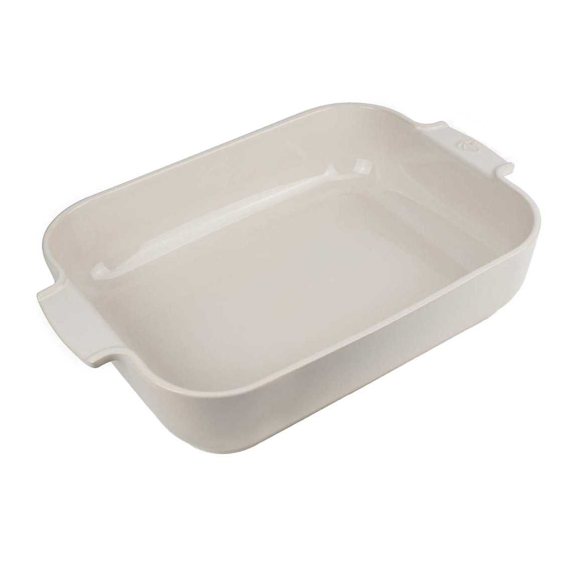 Peugeot Appolia Rectangular Ceramic Casserole Baking Dish – 12.5" – Ecru