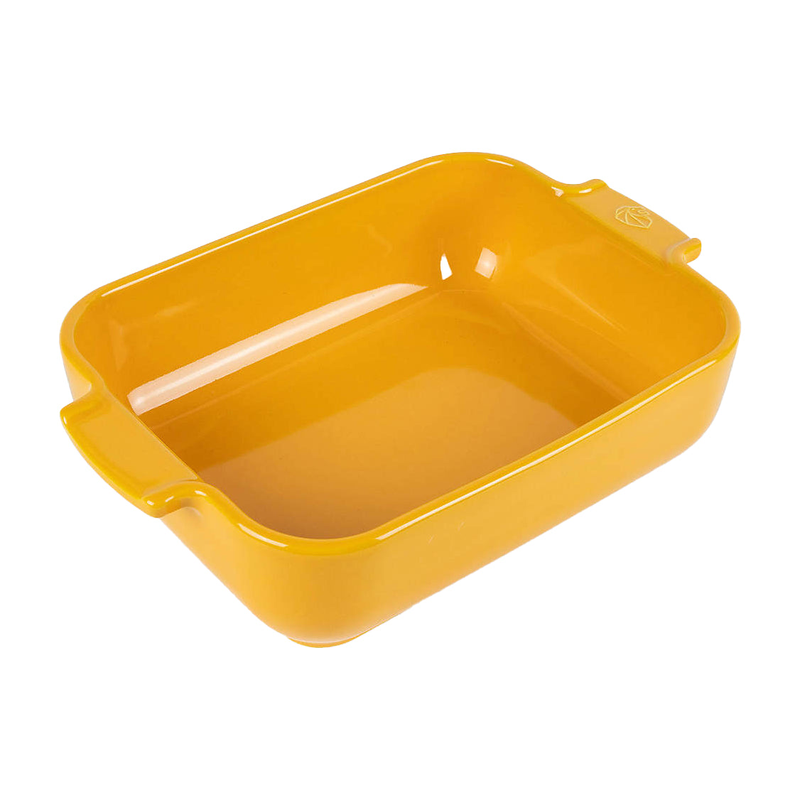 Peugeot Appolia Rectangular Ceramic Casserole Baking Dish – 12.5" – Yellow Saffron