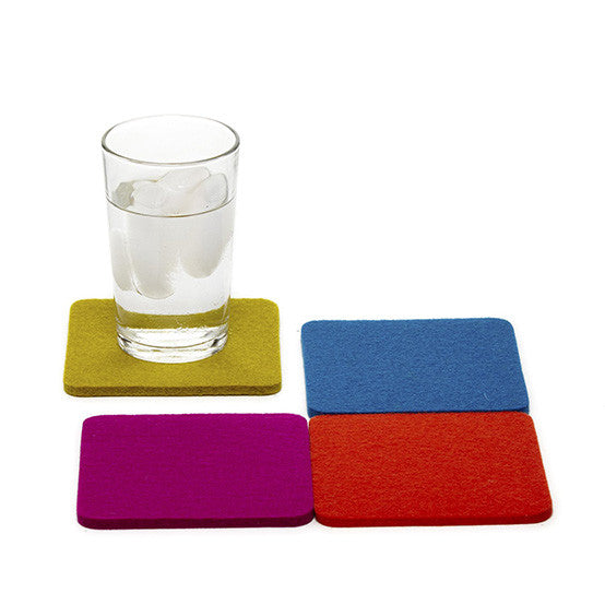 Graf Lantz Bierfilzl Square Felt Coaster – Electric – 4pk