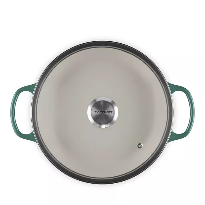 Le Creuset Signature Round Braiser with Glass Lid – 2.25qt. – Artichaut