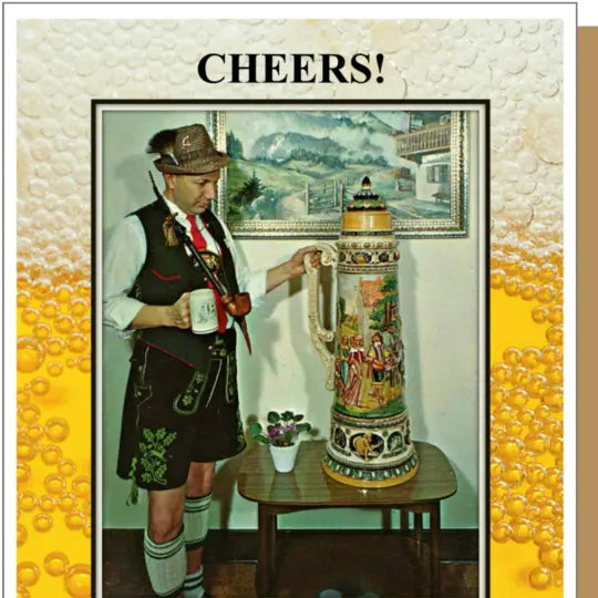 Umlaut Brooklyn Father's Day Card – Cheers!