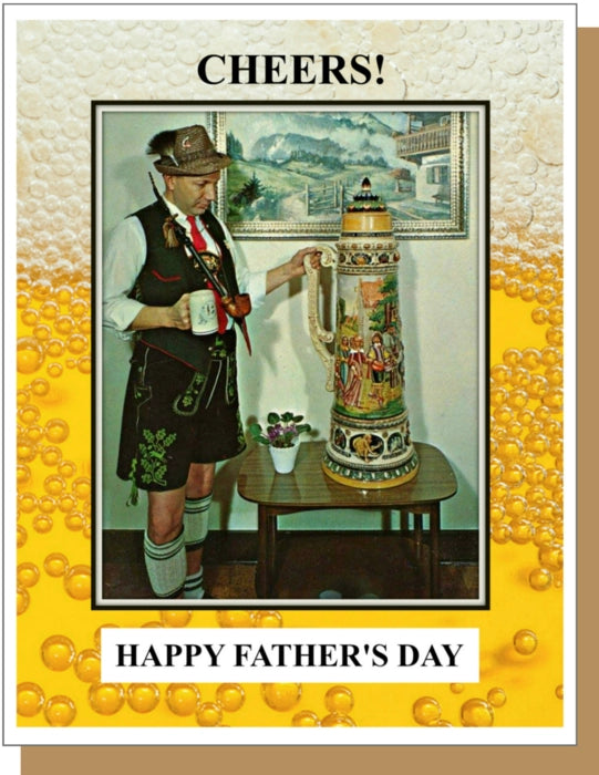 Umlaut Brooklyn Father's Day Card – Cheers!