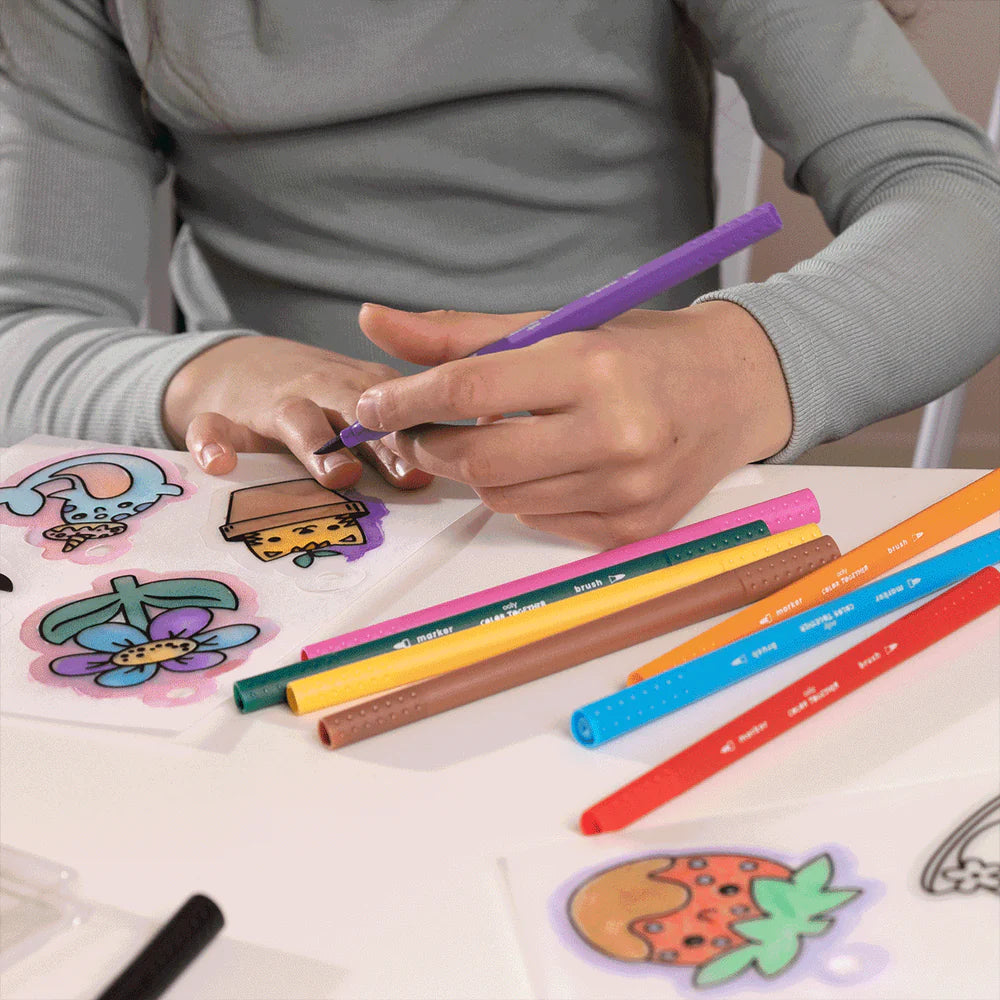 ¡Shrink-its! Kit de Arte Retráctil DIY - Amigos Divertidos