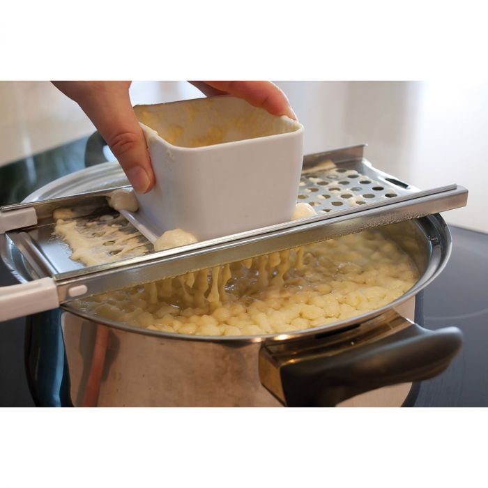 Kitchen Spaetzle Maker with Safety Pusher