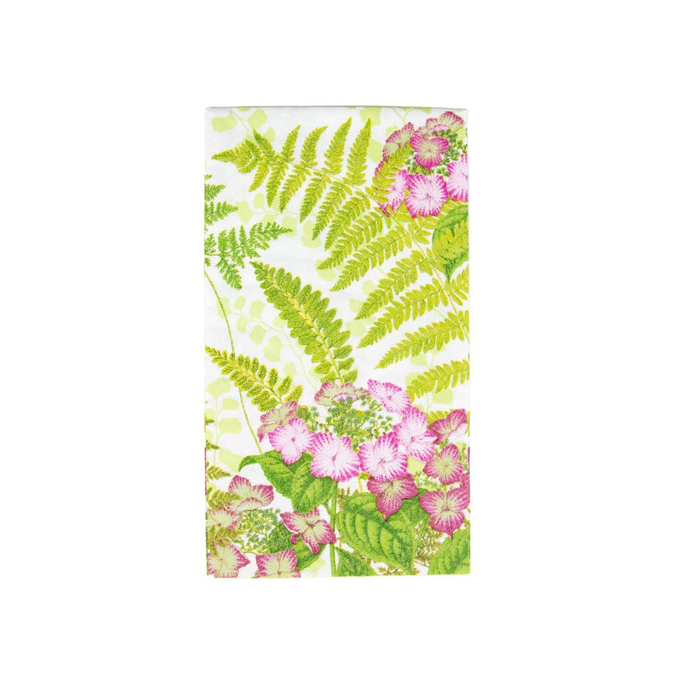 Caspari Fern Garden Guest Towels - 15pk