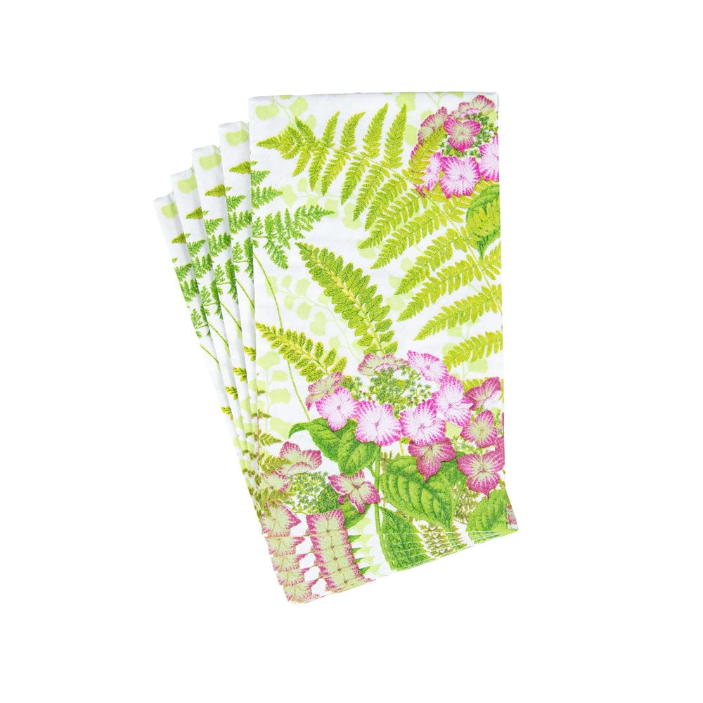 Caspari Fern Garden Guest Towels - 15pk