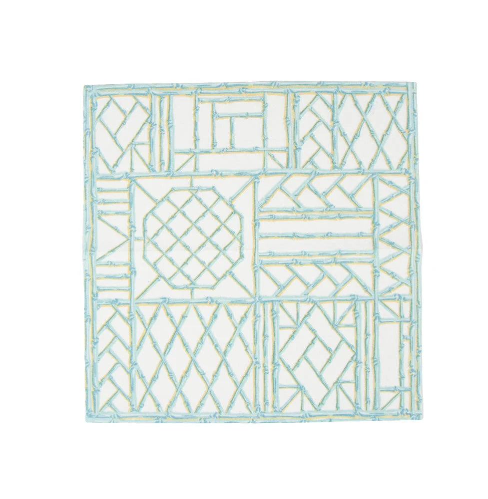 Servilletas de cóctel Airlaid de papel de Caspari - Bambú – Paquete de 15