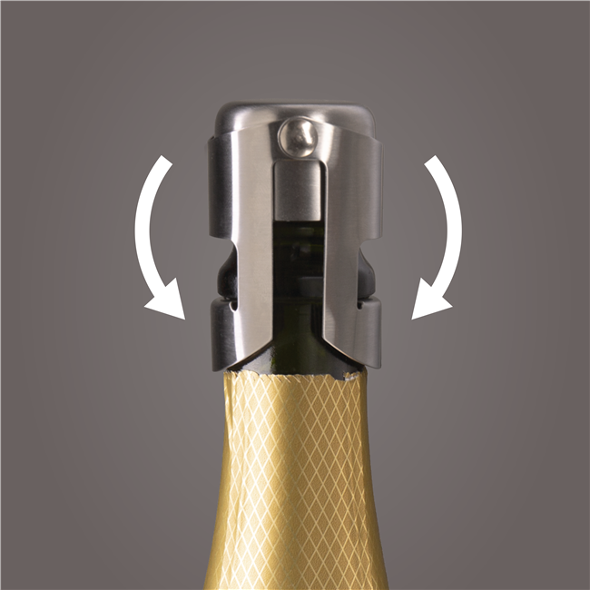 Vacu Vin Stainless Steel Champagne Stopper