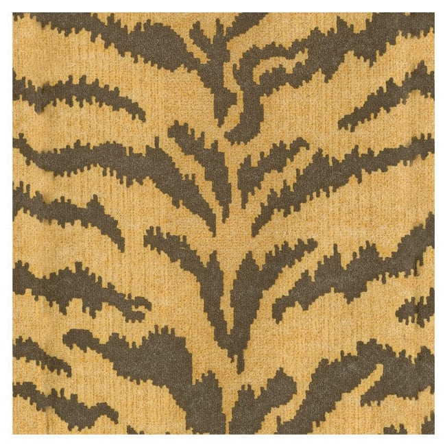 Caspari Tigre Golden Paper Linen Cocktail Napkins - 15pk