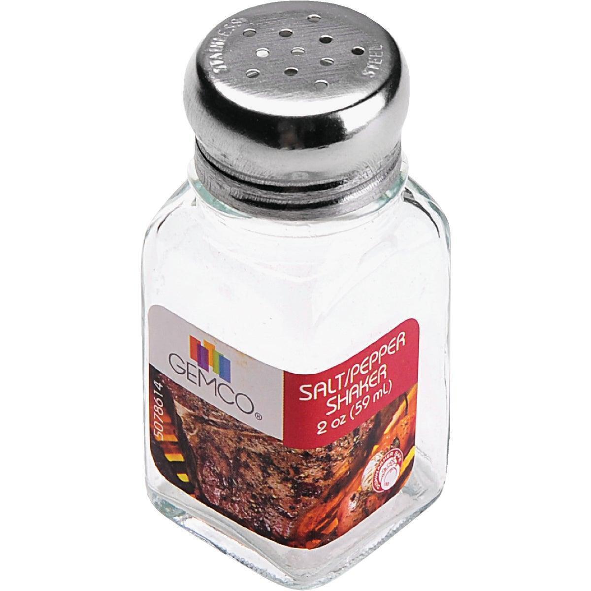 Square Salt or Pepper Shaker – 2oz.
