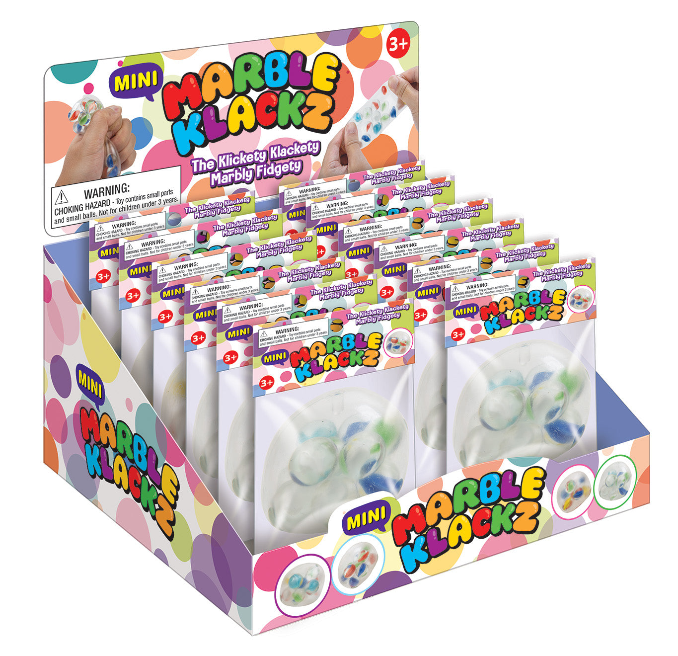 Mini Marble Klackz Rhythmic Sensory Fidget Toy For All Ages