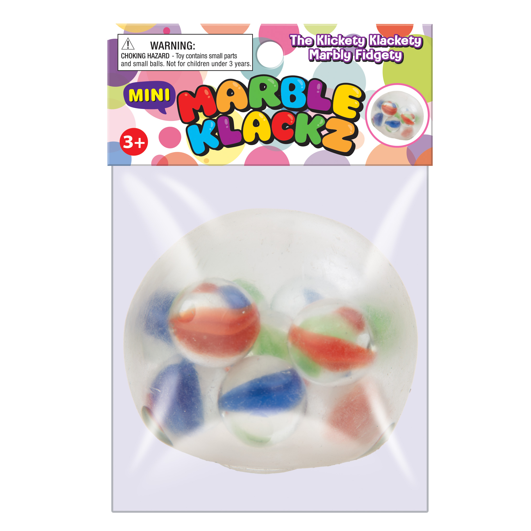 Mini Marble Klackz Rhythmic Sensory Fidget Toy For All Ages