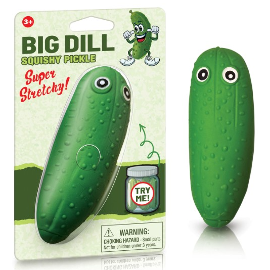 Dill Pickle Squishy Toy