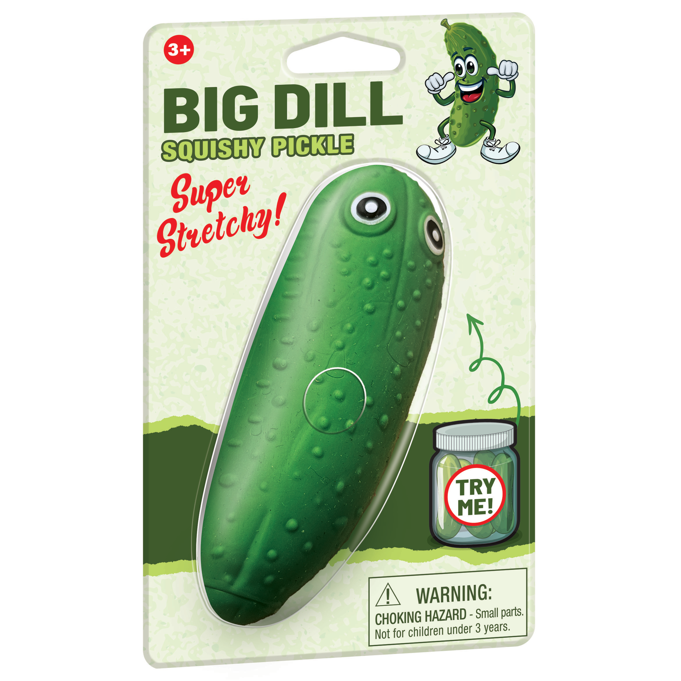 Dill Pickle Squishy Toy
