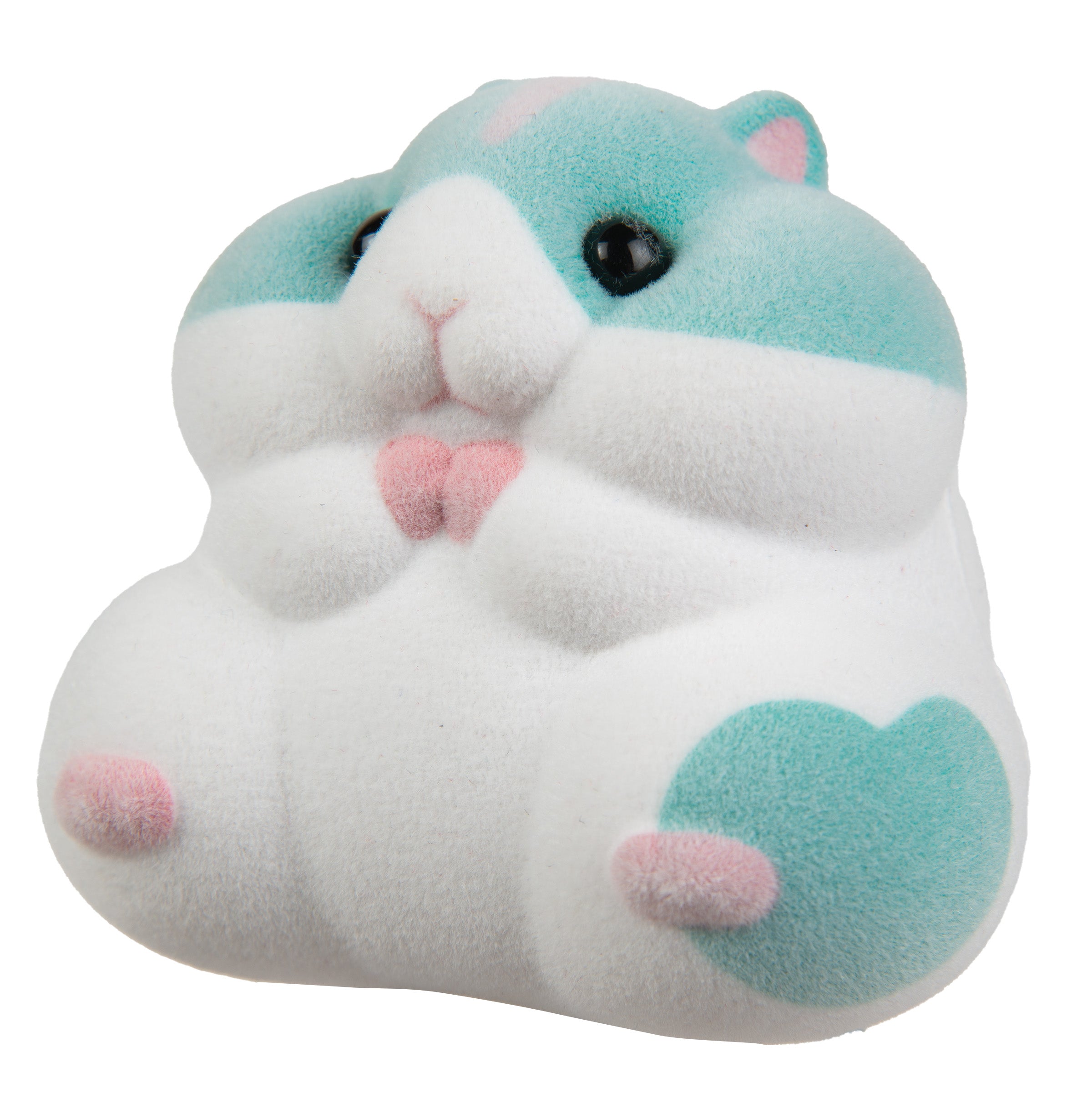 Fuzzy Pudgiez Hamster Squishy Toy – Assorted Colors – Each Sold Separately