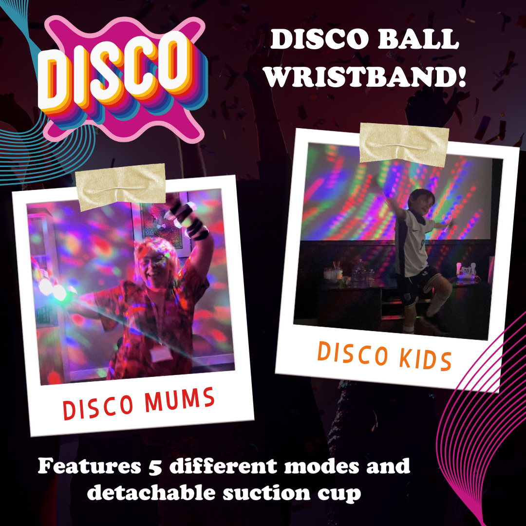 Disco Ball Wrist Band – Take Your Party Anywhere