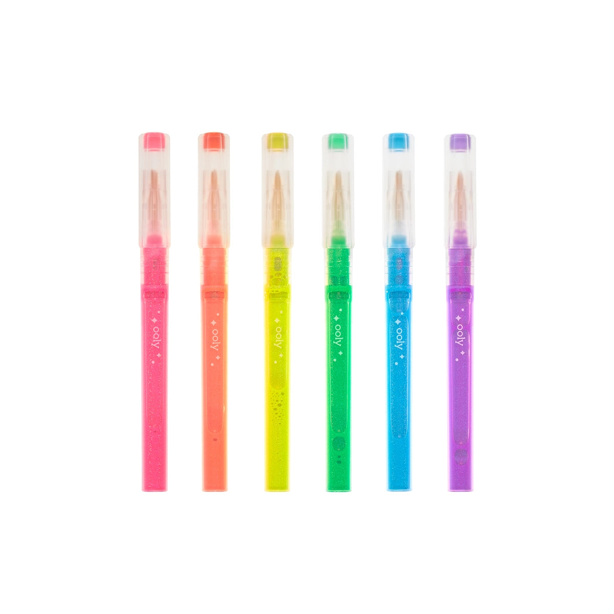 Ooly Oh My Glitter! Neon Highlighters - Set of 6