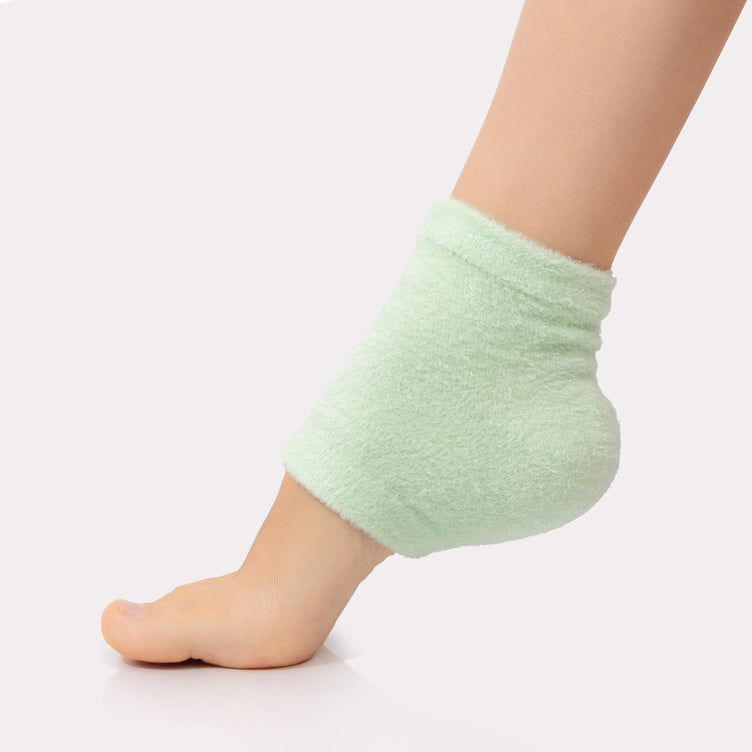 Voesh Footcare – Moisturizing Heel Socks – Green