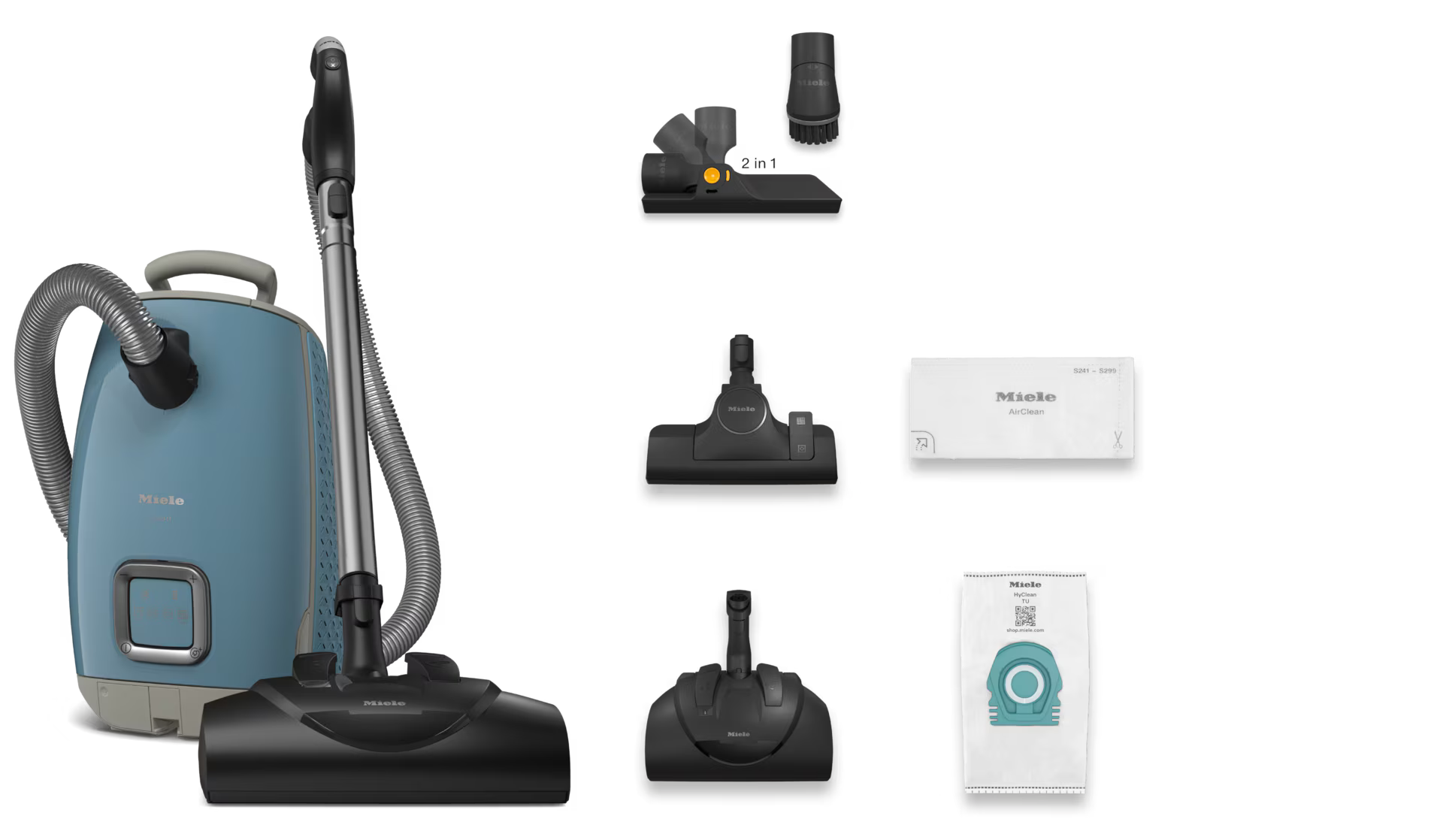 Miele Canister Vacuum Guard L1 – Nordic Blue