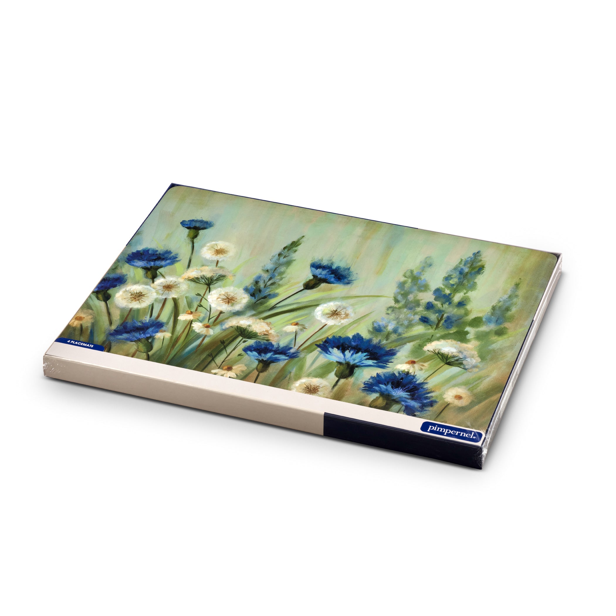 Fleurs des Champs Cork Bottom Hard Placemats – Set of 4
