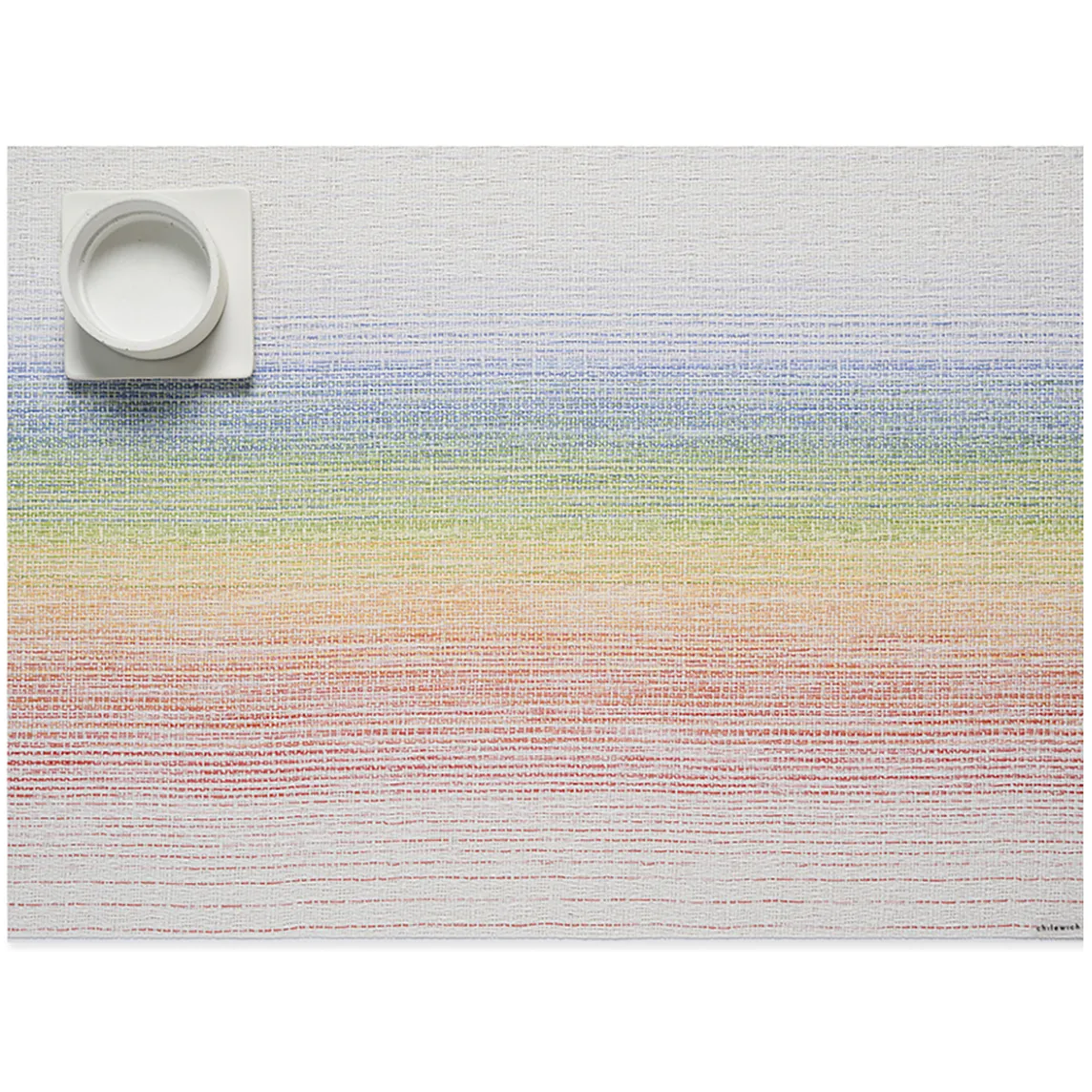 Chilewich Ombre Placemat – Rainbow