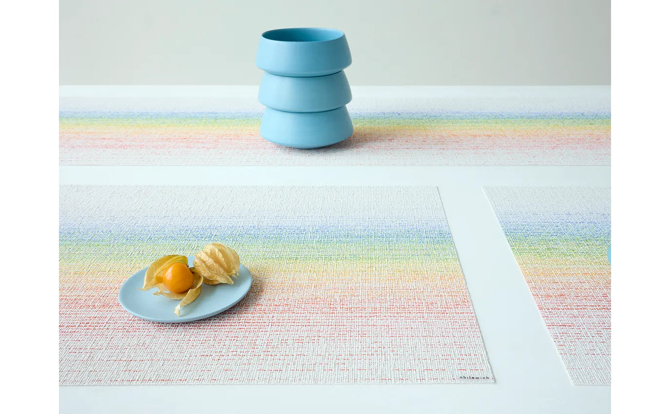Chilewich Ombre Placemat – Rainbow