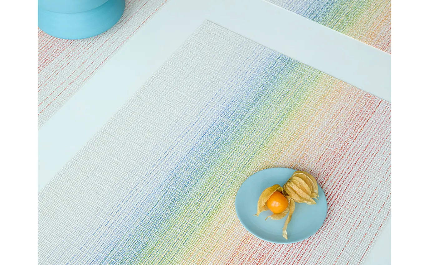 Chilewich Ombre Placemat – Rainbow