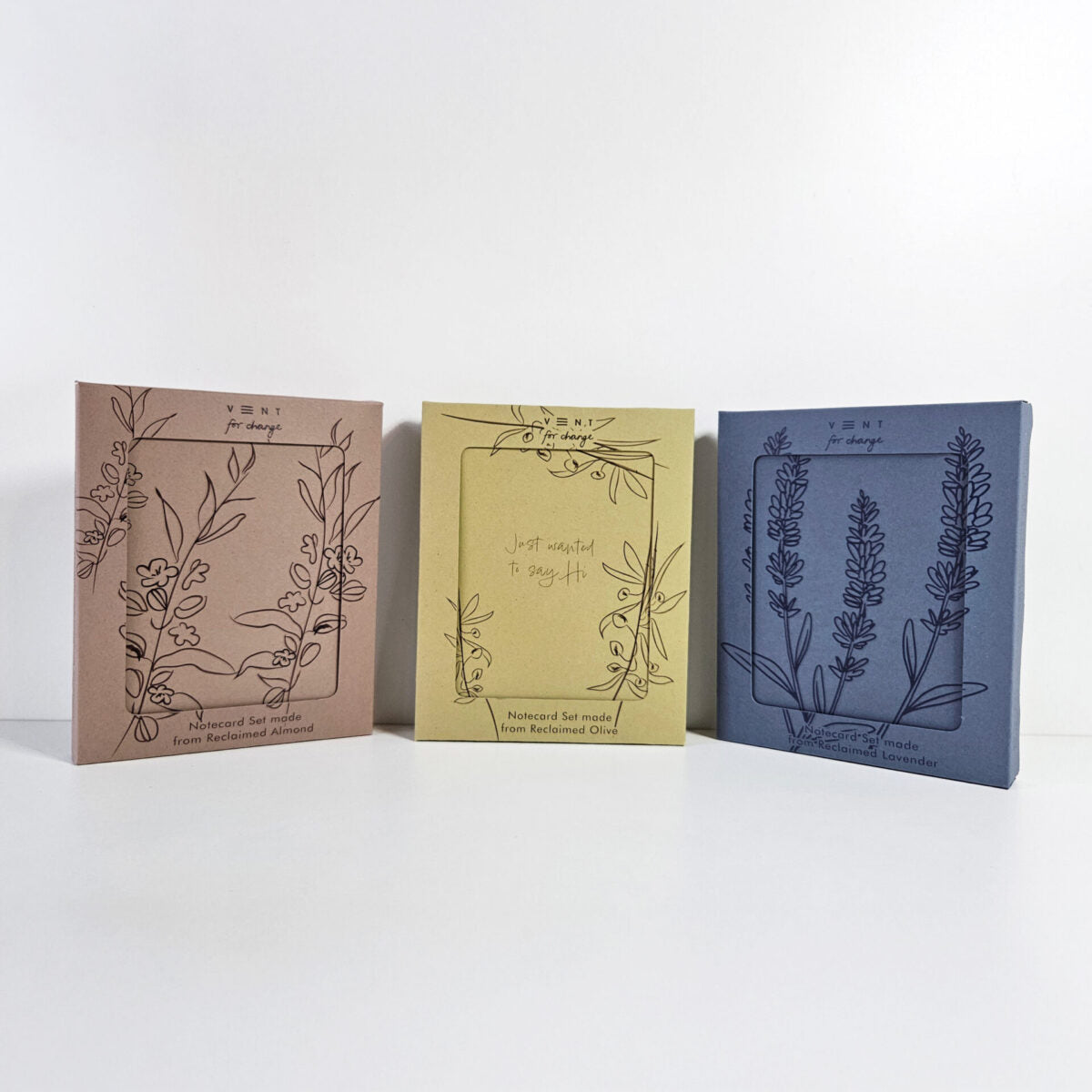 Notecards Made From Reclaimed Olives – Set of 10