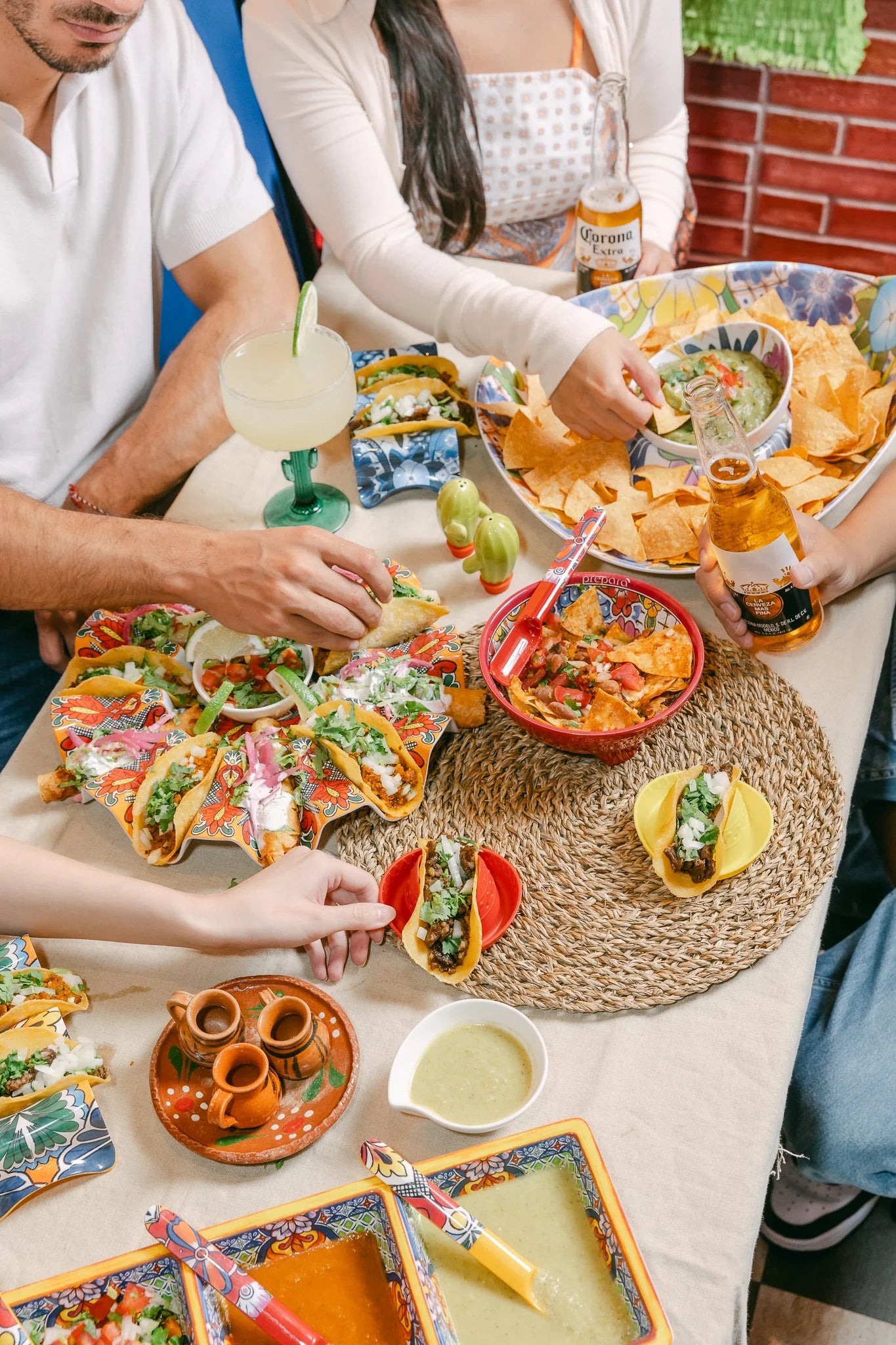 Prepara Bol para fiesta de tacos – 6" – Rojo