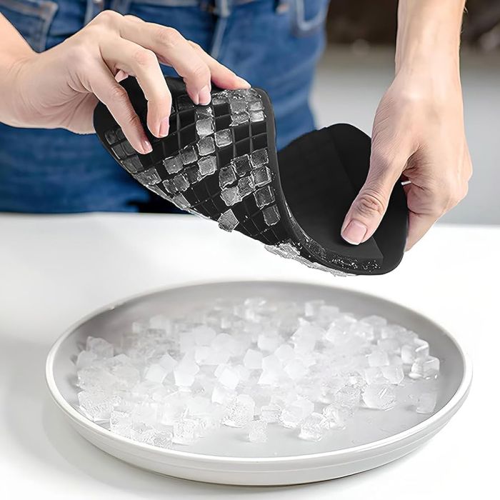Silicone Mini Ice Cube Trays – Pack of 2